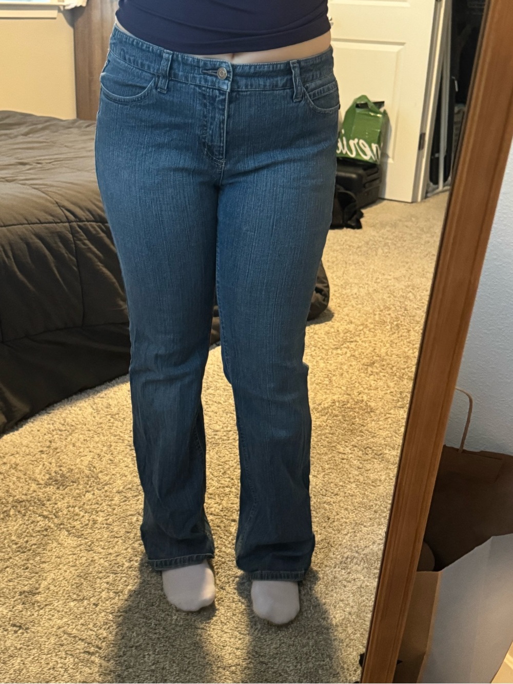Vintage 100% Cotton Size 10 Sonoma Boot Cut Jeans